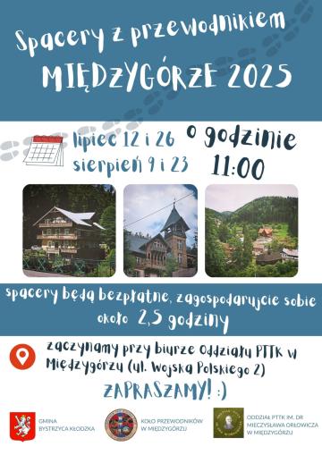 SPACERY Z PRZEWODNIKIEM W MIĘDZYGÓRZU