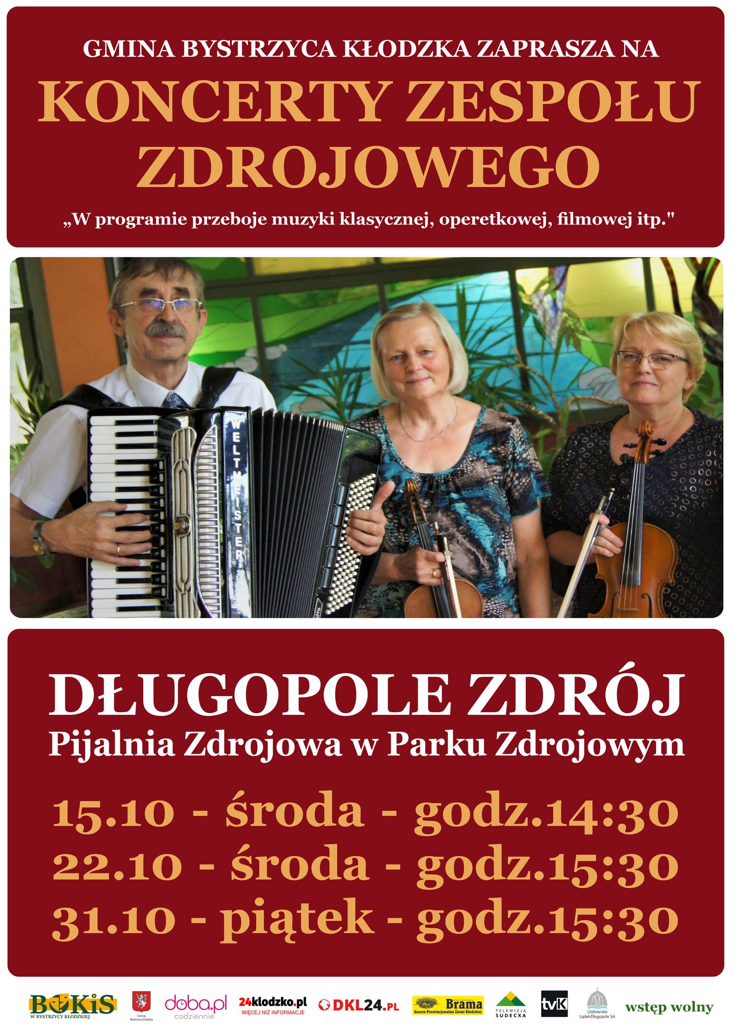 KONCERTY ZESPOŁU ZDROJOWEGO