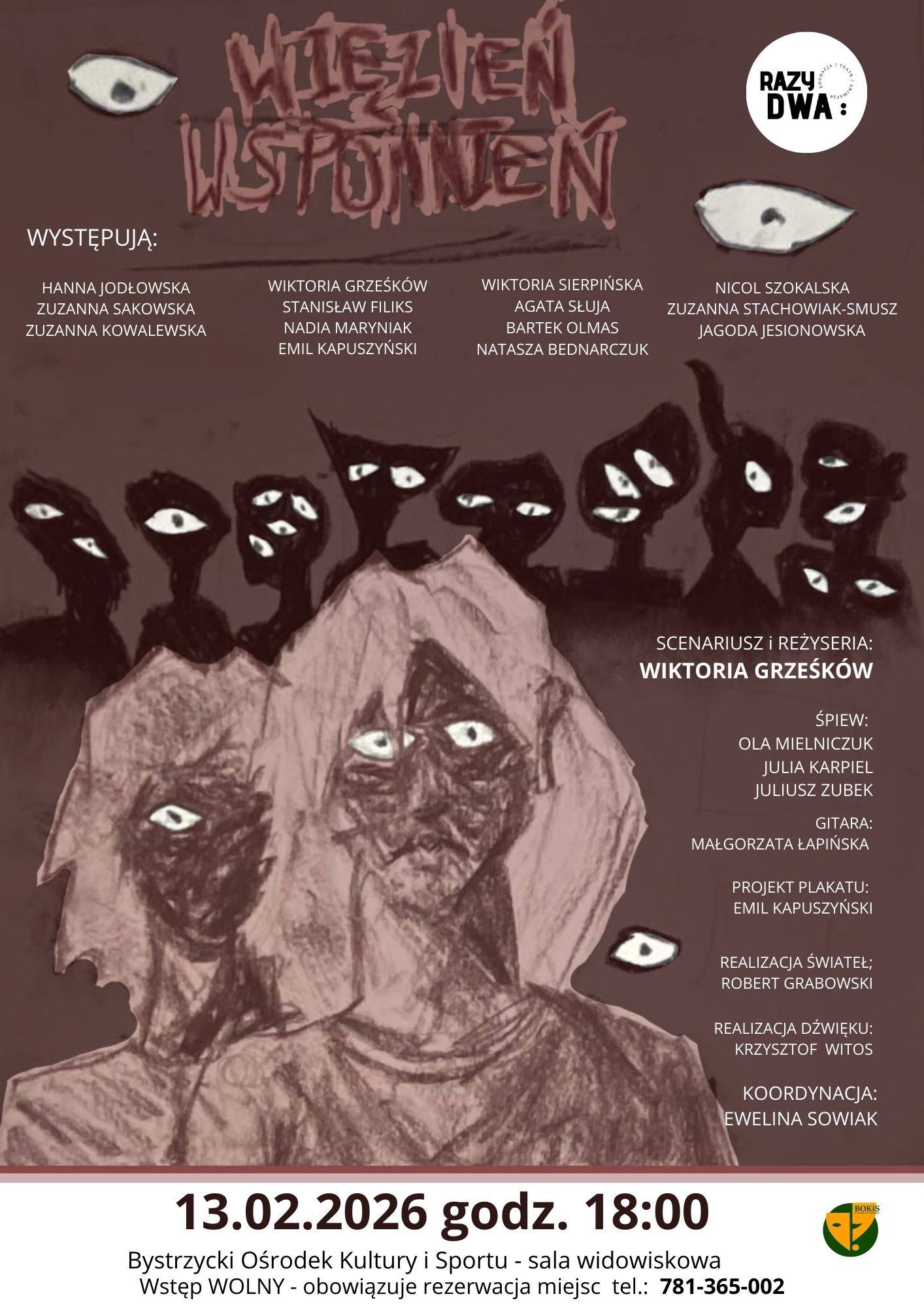 „Więzień wspomnień” – PREMIERA spektaklu Teatru RAZY DWA