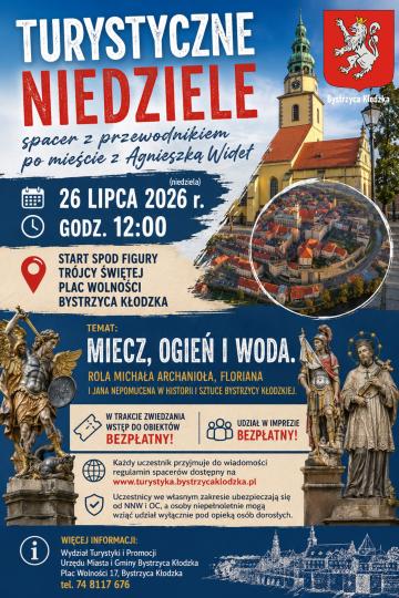 TURYSTYCZNE NIEDZIELE - SPACER Z PRZEWODNIKIEM PO MIEŚCIE
