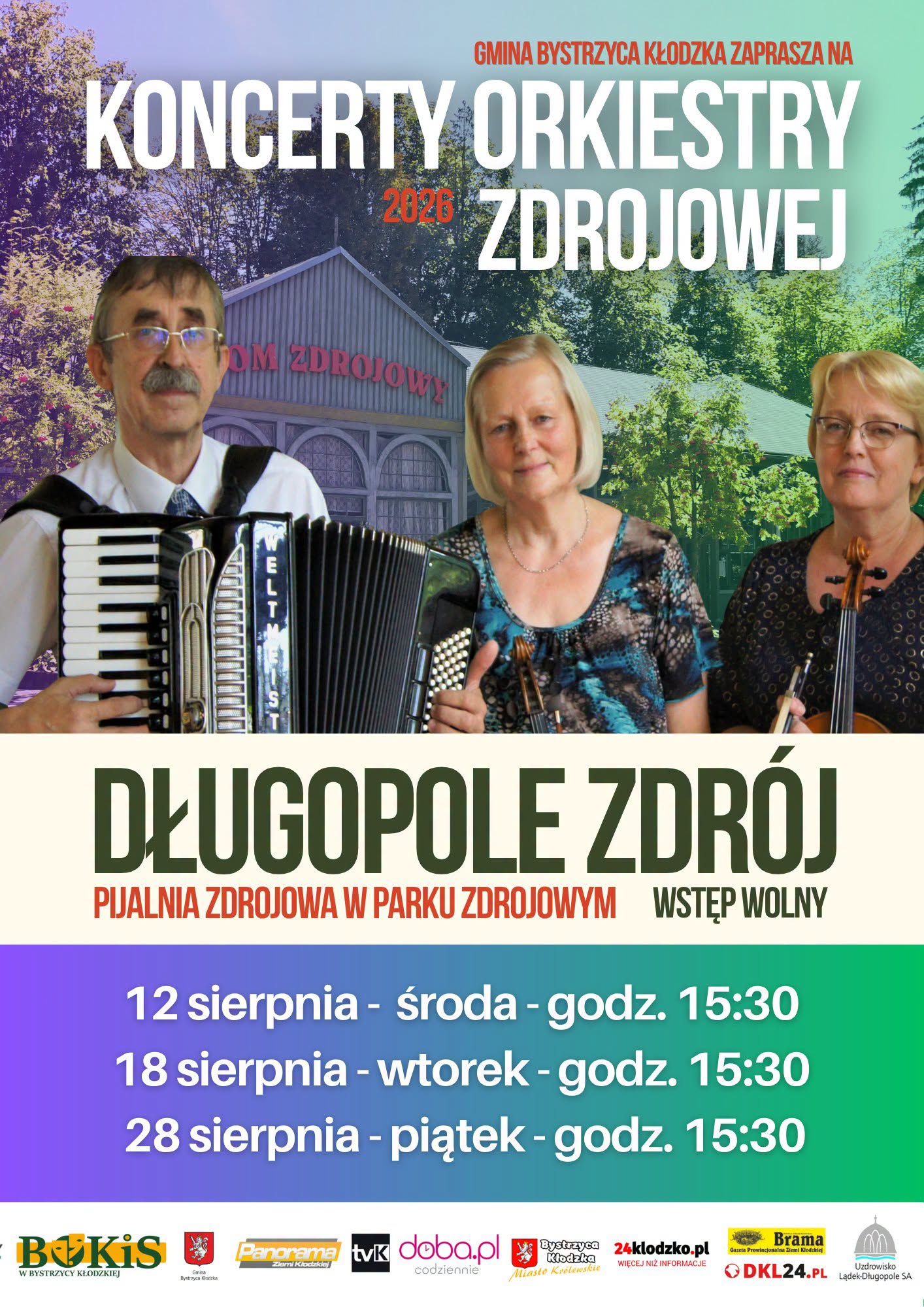 KONCERTY ORKIESTRY ZDROJOWEJ