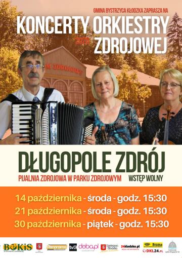 KONCERTY ORKIESTRY ZDROJOWEJ - PAŹDZIERNIK 2026