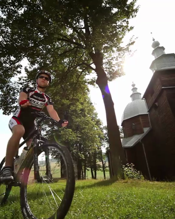 Karpacki Szlak Rowerowy: odcinek Leluchów-Wierchomla